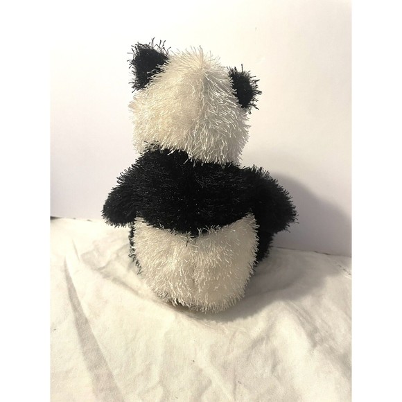 Ganz Webkinz Lil 'Kinz Panda Bear 7" Black White Plush HS111 No Code P4 - Picture 5 of 5